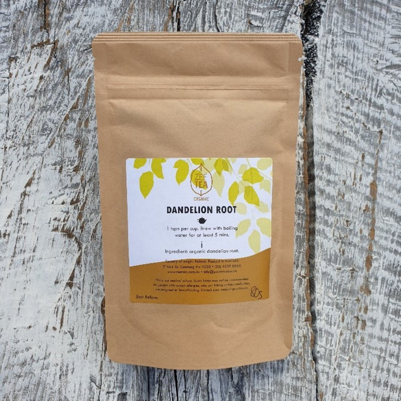 Dandelion Root Tea (Raw) - Organic l Liver & Detox Support Tea – Zee ...