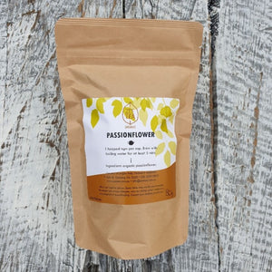 passionflower tea for sleep support, stress relief and relaxation