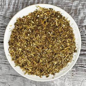 Organic passionflower tea loose herbal infusion