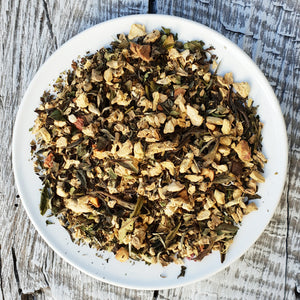 White Ginger loose leaf tea – premium organic tea – Zee Tea